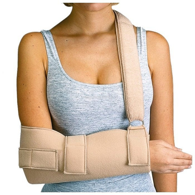 Бандаж детский для фиксации плечевого сустава и руки, бежевый Orliman C-40N