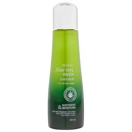 Эмульсия для лица с экстрактом алоэ вера DEOPROCE ALOE VERA OASIS Emulsion