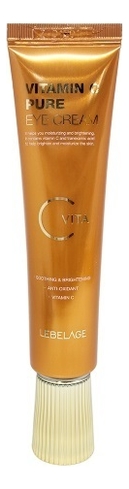 Крем для кожи вокруг глаз с витамином С LEBELAGE VITAMIN C PURE EYE CREAM, 40мл