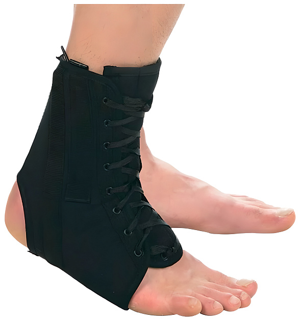 Т-8608 Бандаж компрессионный на голеностопный сустав (со шнуровкой)(Т.46.18)