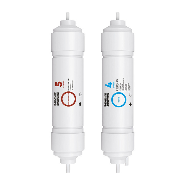 Комплект фильтроэлементов WaterFort Осмо БАРЬЕР (4-5ступени)