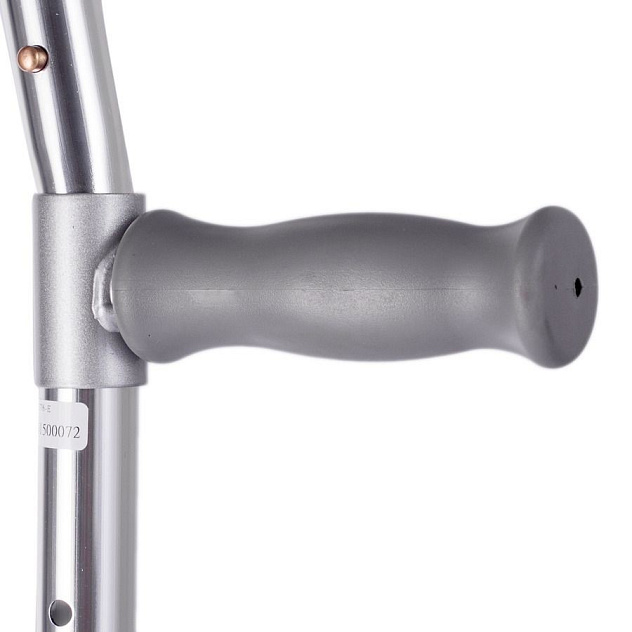 TN-222 Костыль с опорой под локоть NOVA (детский, c двойной регулировкой, цвет серебро)