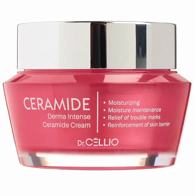Крем для лица Dr. CELLIO DERMA INTENSE CREAM укрепляющий с керамидами