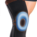 Бандаж коленный динамический с пружинными ребрами жесткости Orliman 9104 (Размер: M/3 Цвет: Черный)