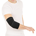 Т-8204 (Т.34.04) Бандаж на локтевой сустав с сил. вставками, трикотаж, черный (Размер: M)