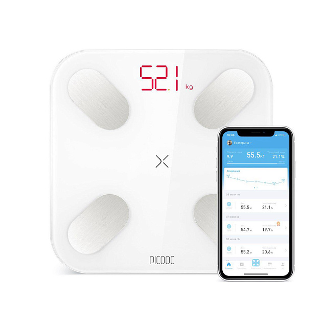 Весы Умные Picooc Mini (белые)